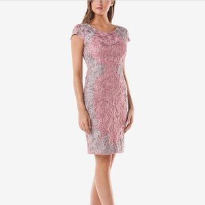 NWT JS Collections Soutache Lace Sheath Dress